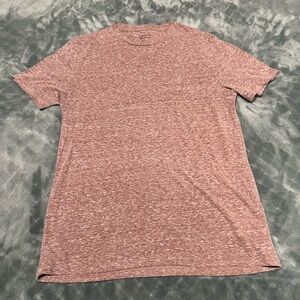 All Saints Men's Heathered Red T-Shirt M soft